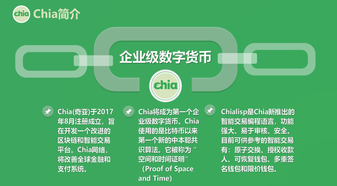 Chia有望成为比特币的替代选择，引领加密货币新潮流